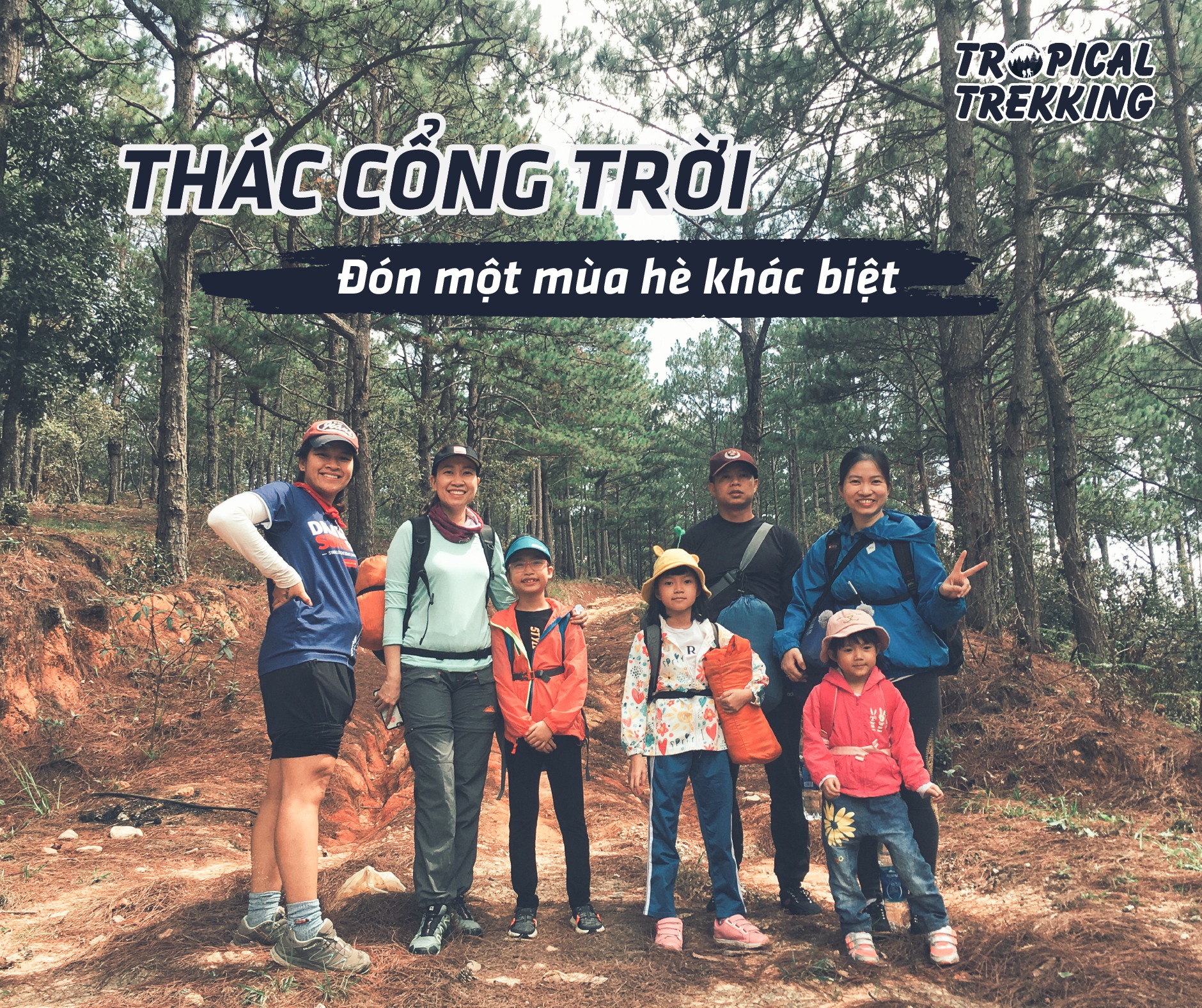 Trekking cùng con, đón một mùa hè khác biệt