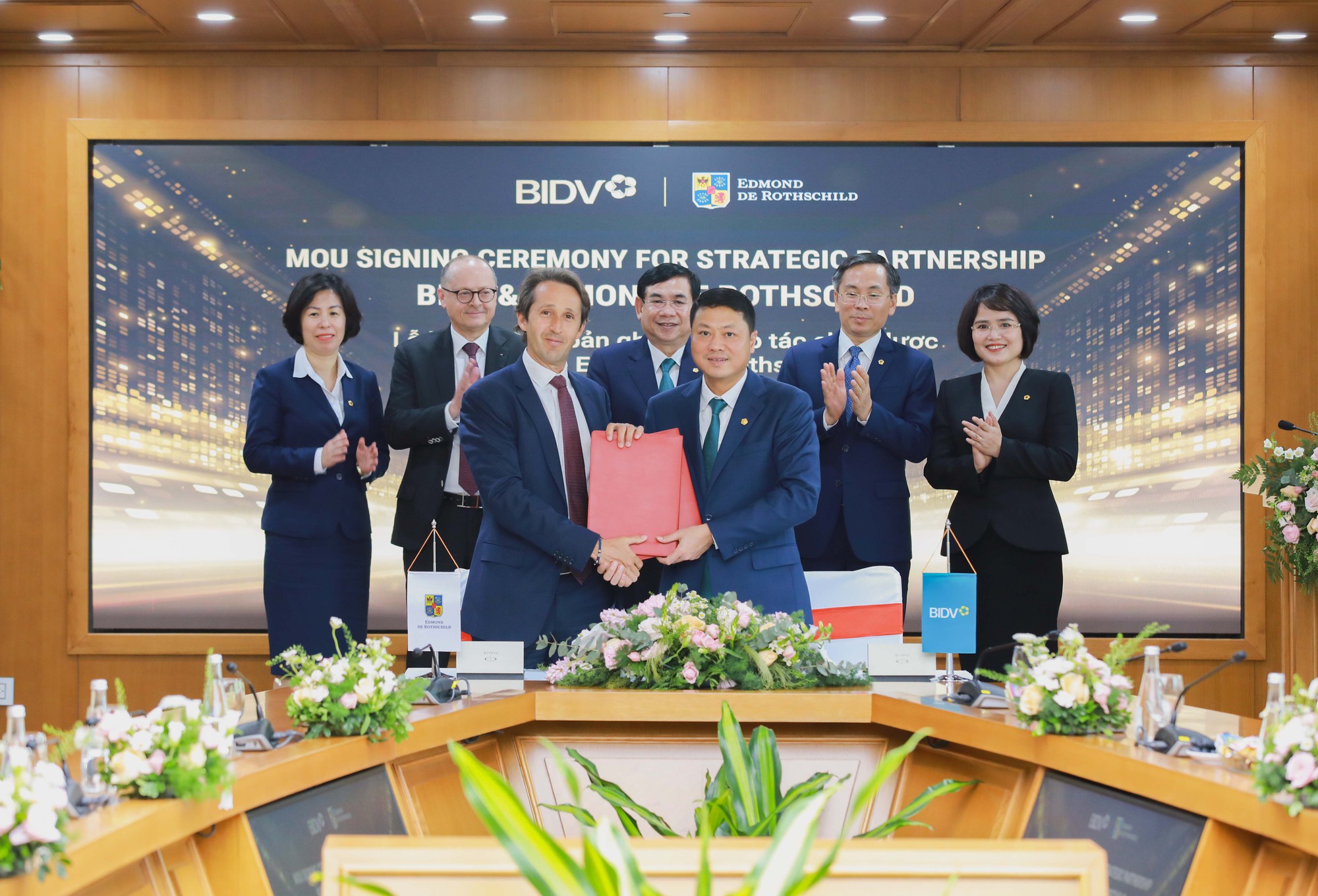 Hợp t&aacute;c chiến lược giữa BIDV v&agrave; Edmond de Rothschild - Ảnh 2.