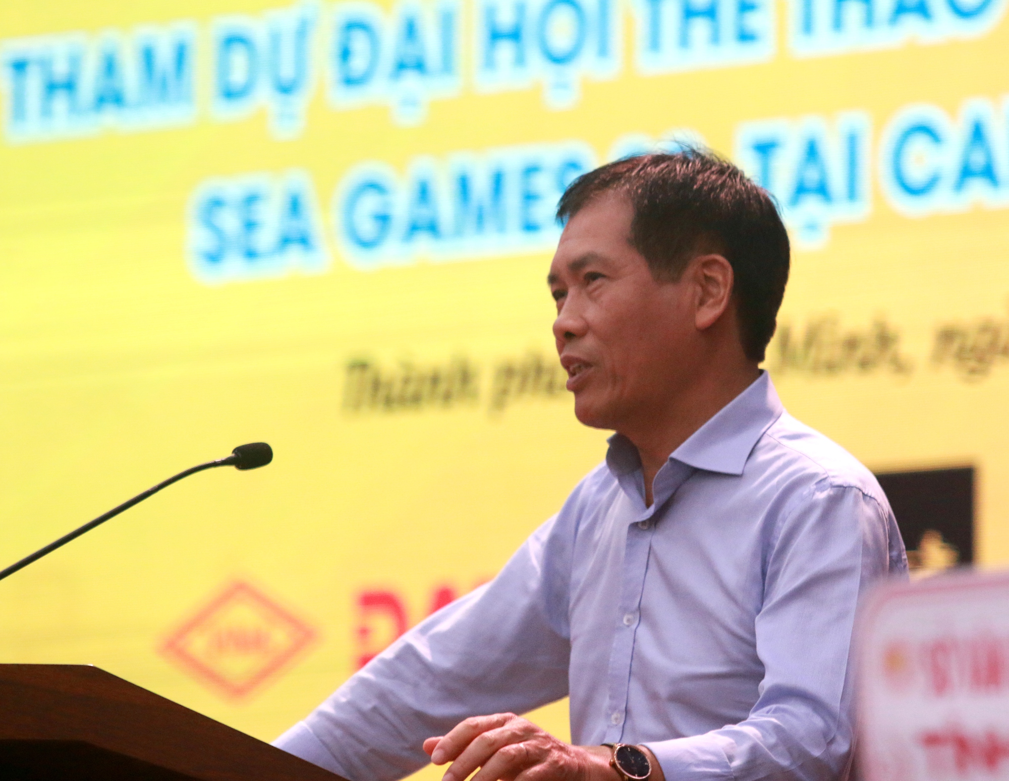 Trung t&acirc;m HLTT Quốc gia TP HCM họp mặt 20 đội tuyển dự SEA Games 32 - Ảnh 5.