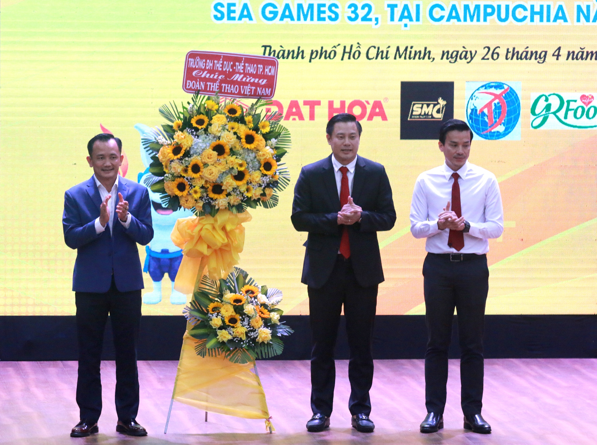 Trung tâm HLTT Quốc gia TP HCM họp mặt 20 đội tuyển dự SEA Games 32