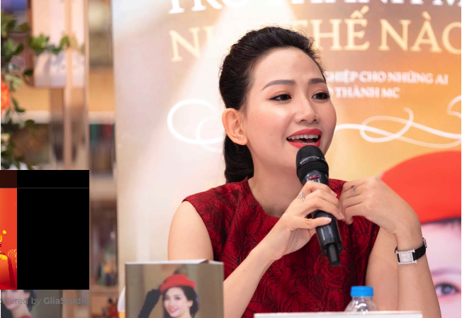 MC Mỹ Vân viết sách hé lộ bí quyết trở thành MC chuyên nghiệp
