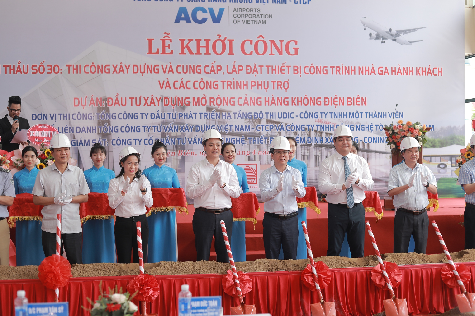 Khởi công nhà ga, đài không lưu sân bay Điện Biên