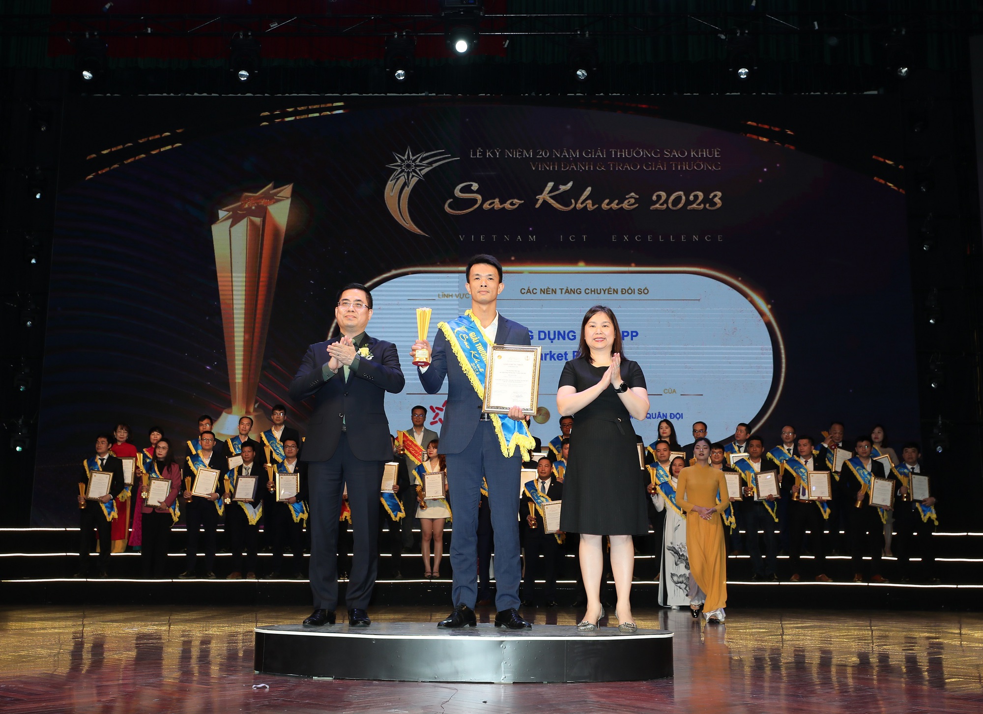 MB tiếp tục ghi danh tại giải thưởng Sao Khuê 2023