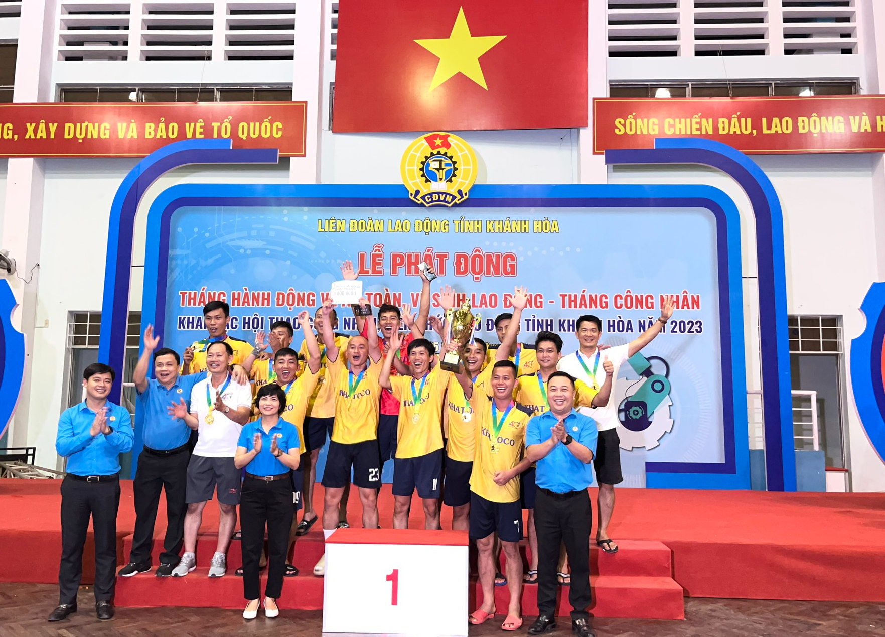 Bế mạc Hội thao CNVC-LĐ tỉnh Khánh Hoà