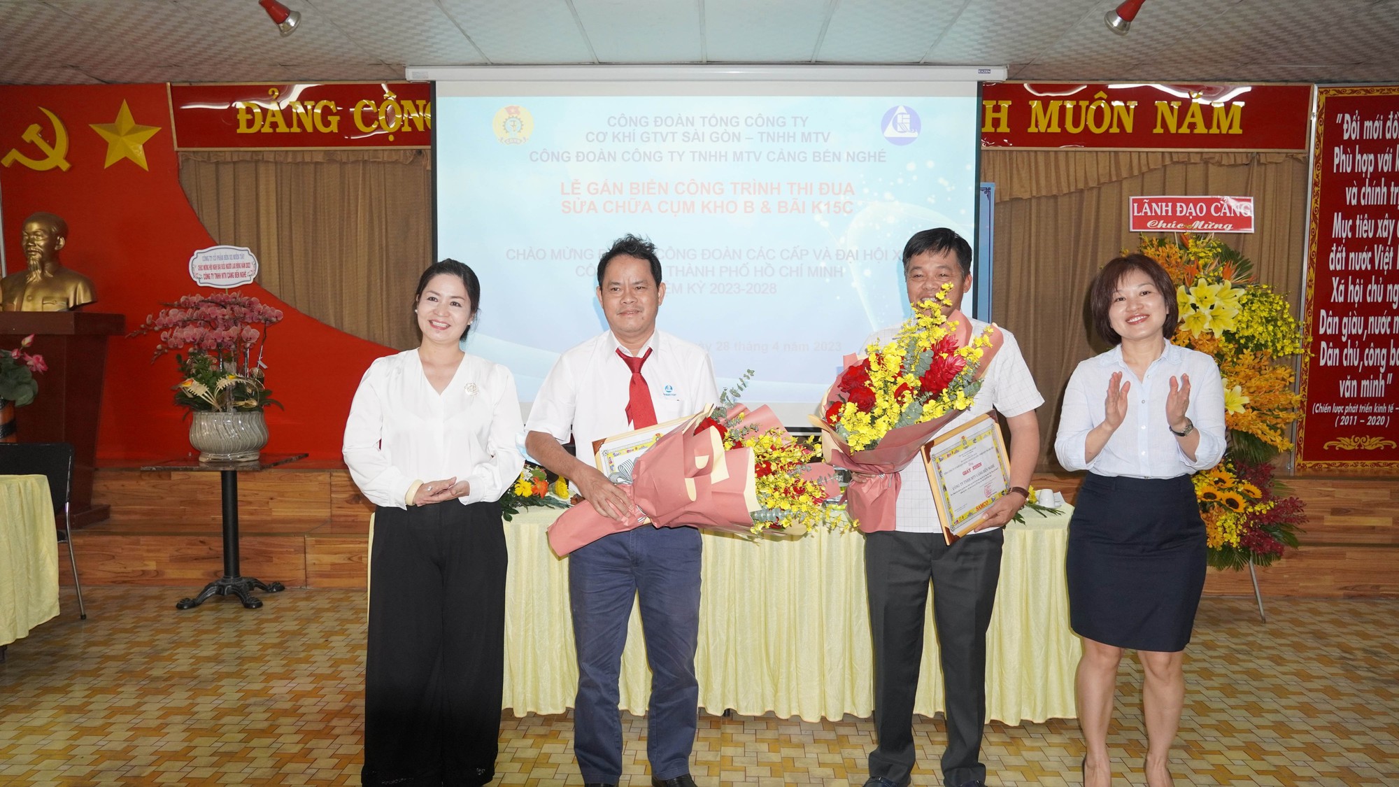 Cảng Bến Ngh&eacute;: Tăng trưởng bền vững, ổn định ph&uacute;c lợi cho người lao động - Ảnh 3.