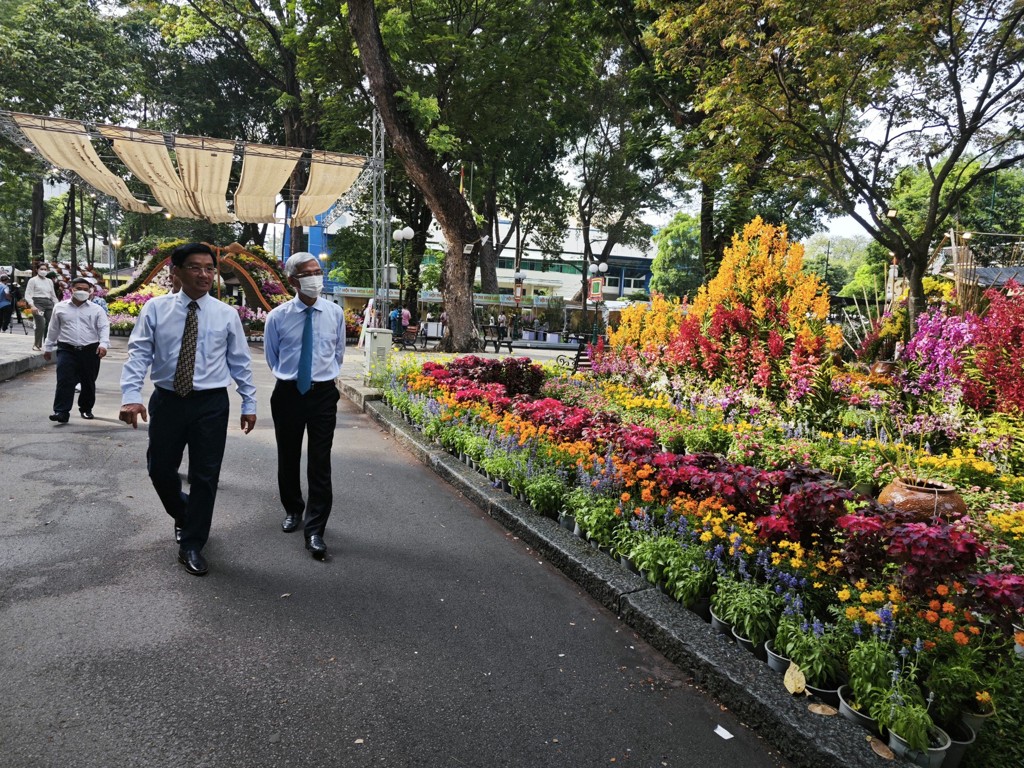 Festival Hoa lan TP HCM 2023 đang mở cửa đón khách - Ảnh 3.