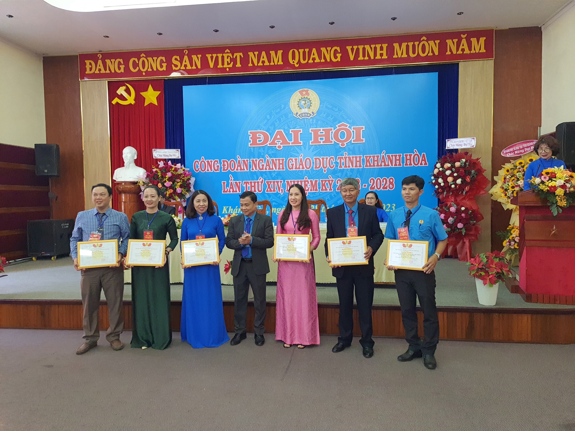 Công đoàn ngành giáo dục Khánh Hòa có tân chủ tịch