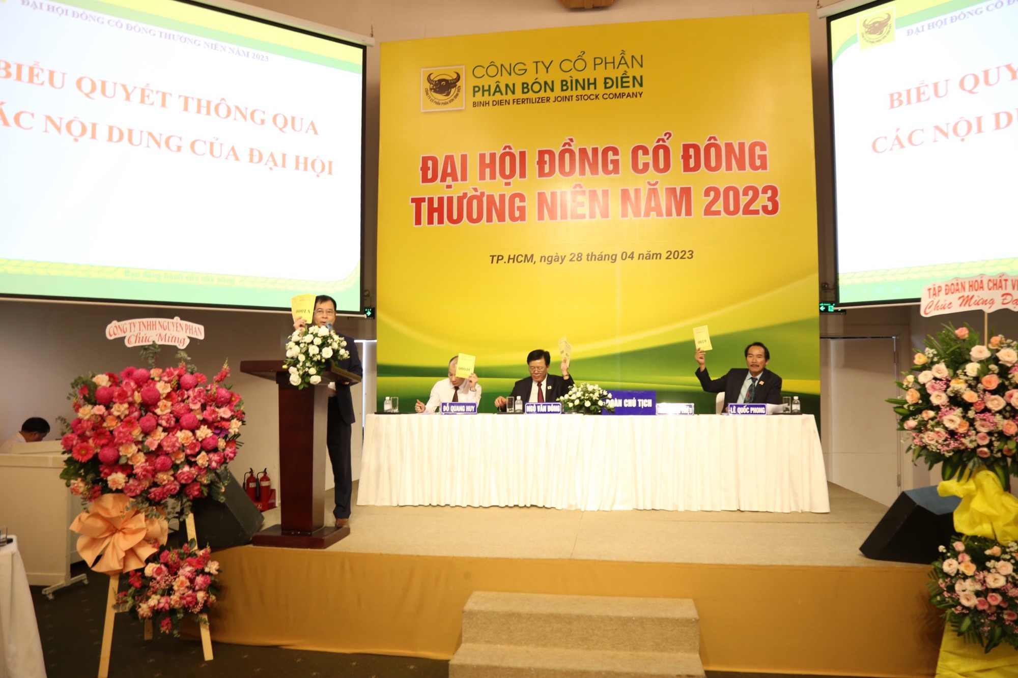 B&igrave;nh Điền tổ chức th&agrave;nh c&ocirc;ng Đại hội đồng cổ đ&ocirc;ng năm 2023 - Ảnh 3.