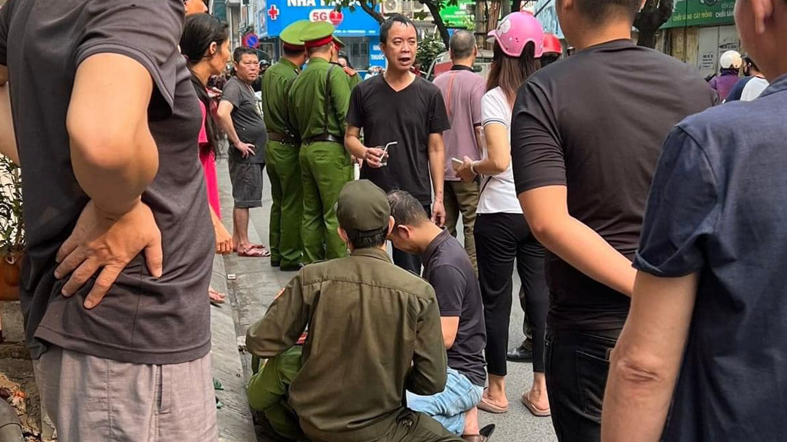 Truy tìm tài xế tông công an phường trọng thương