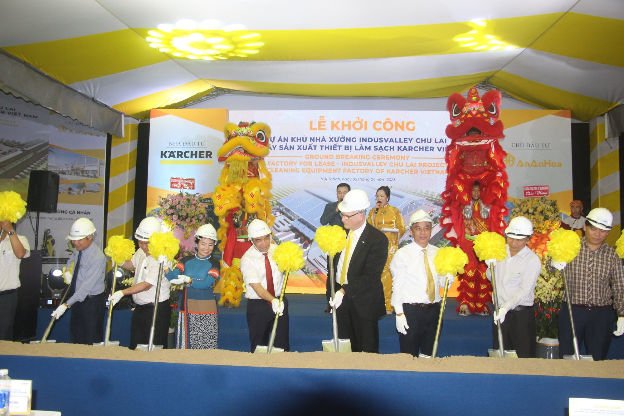 Quảng Nam khởi công khu nhà xưởng 232 tỉ cho tập đoàn đến từ Đức