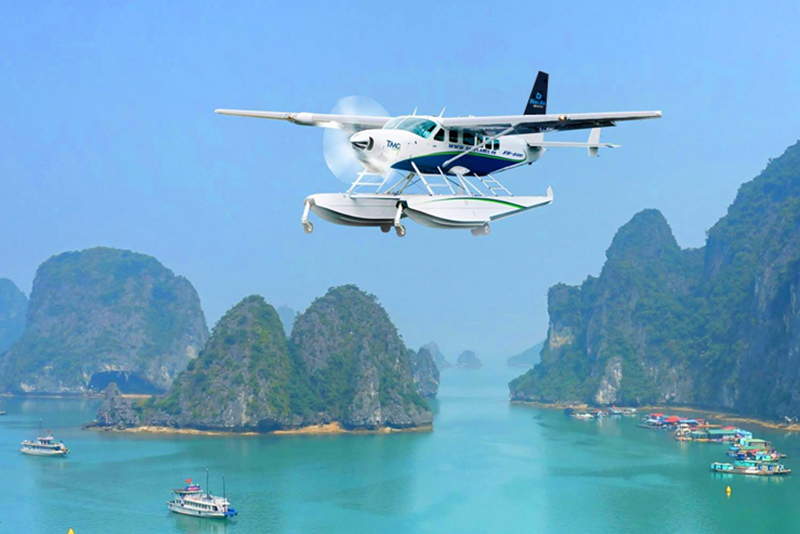 Sau vụ rơi trực thăng, bay thủy phi cơ ngắm vịnh Hạ Long hoạt động bình thường