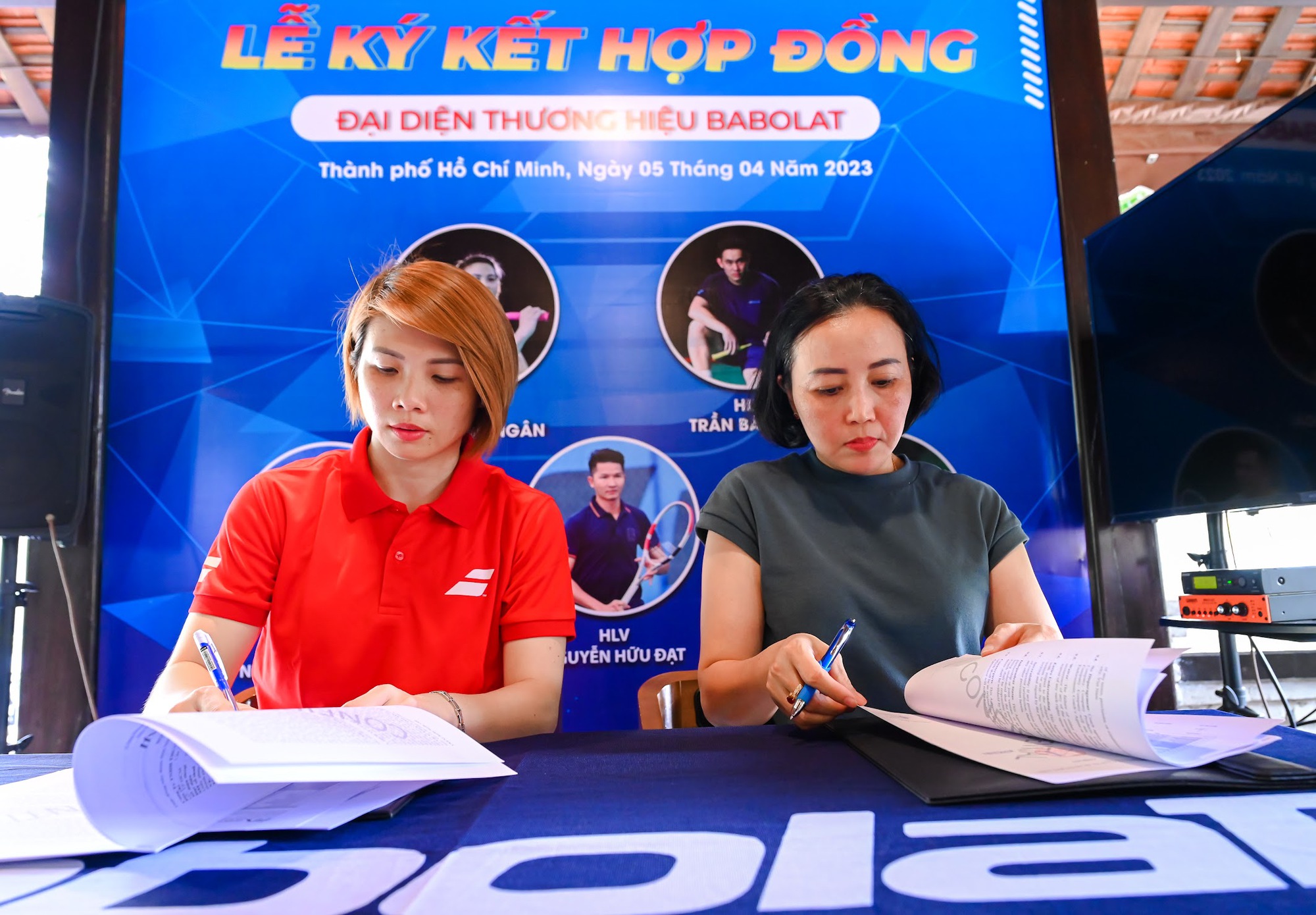 Babolat đồng h&agrave;nh c&ugrave;ng d&agrave;n sao trẻ quần vợt, cầu l&ocirc;ng - Ảnh 1.