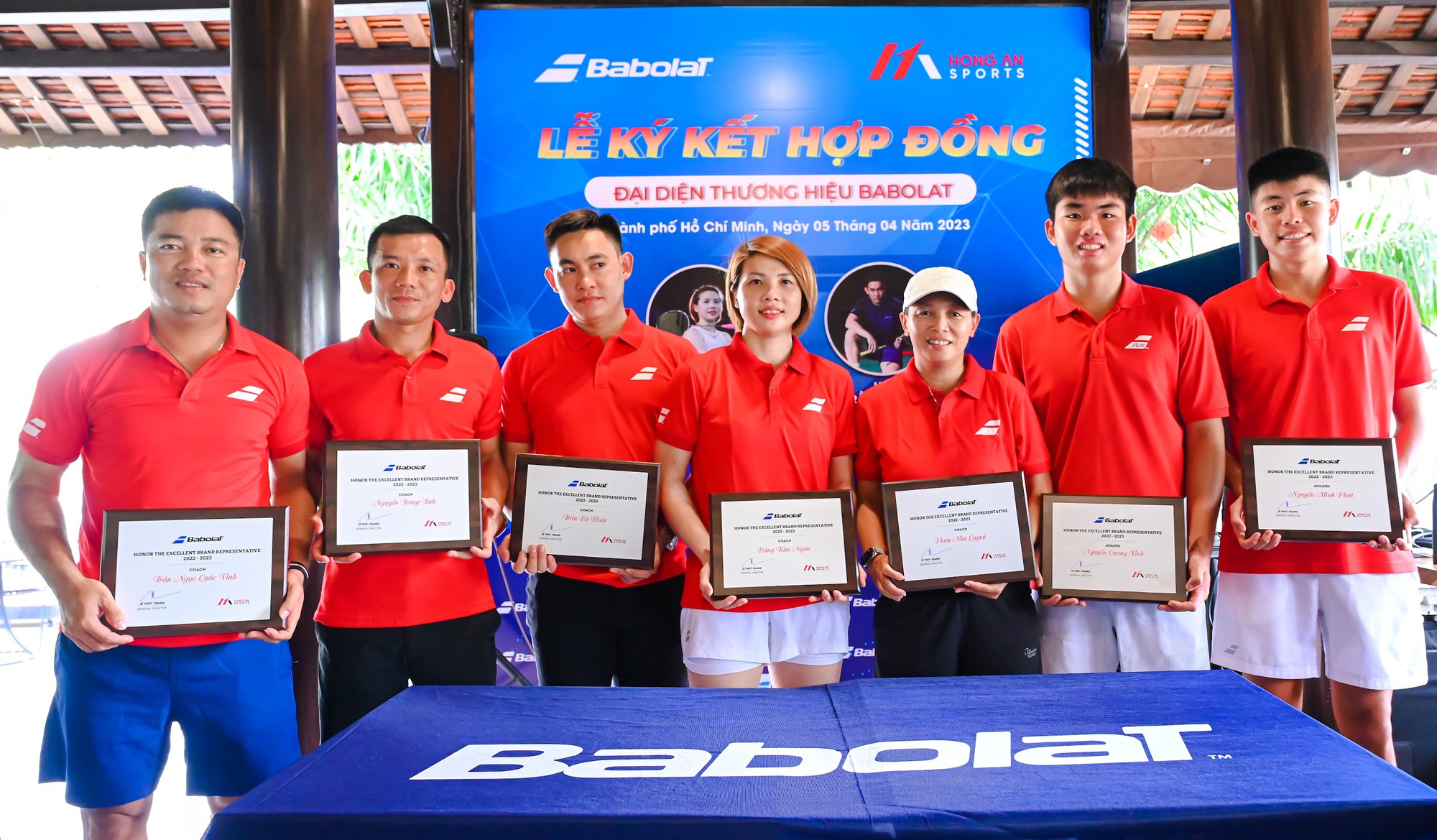 Babolat đồng h&agrave;nh c&ugrave;ng d&agrave;n sao trẻ quần vợt, cầu l&ocirc;ng - Ảnh 2.