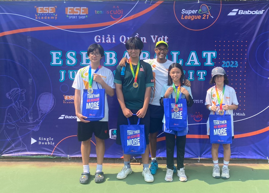 Giải quần vợt ESE Junior Circuit: Thi đấu và "săn" học bổng du học