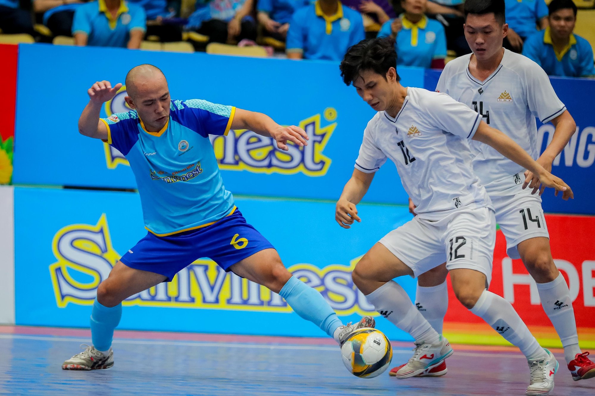 Giải futsal HDBank VĐQG 2023: Sahako ngã ngựa, Thái Sơn Nam dẫn đầu bảng xếp hạng - Ảnh 2.