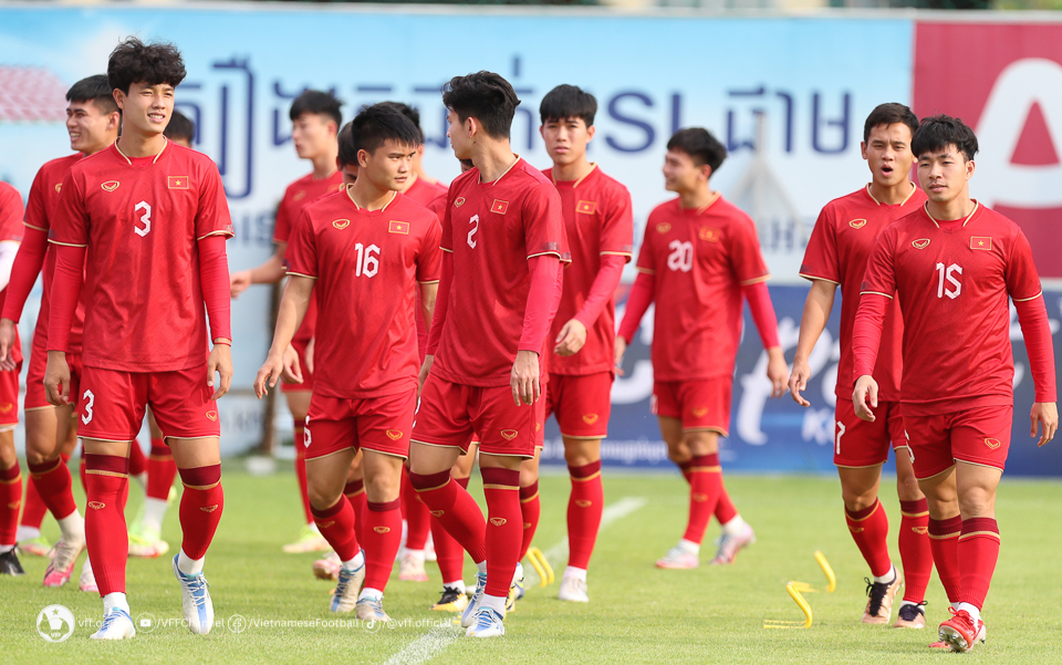 U22 Việt Nam muốn to&agrave;n thắng ở SEA Games 32 - Ảnh 1.