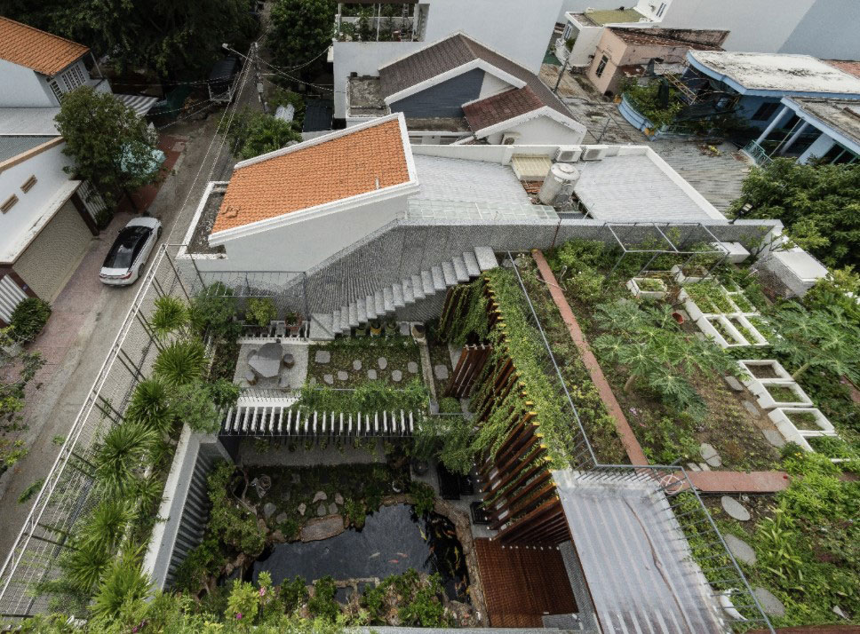 Khu vườn trên mái