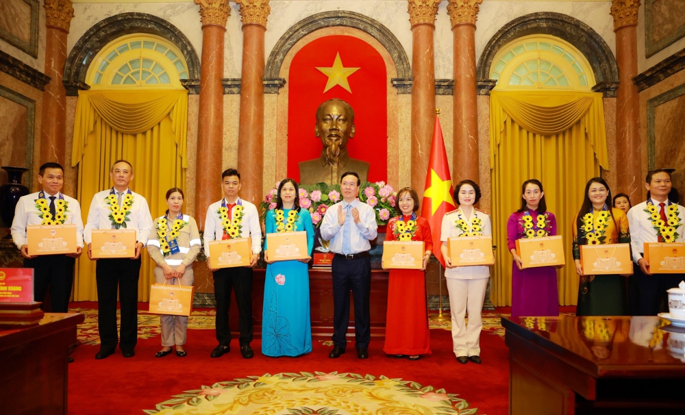 Chủ tịch nước Võ Văn Thưởng gặp mặt 133 điển hình tiên tiến học tập và làm theo Bác