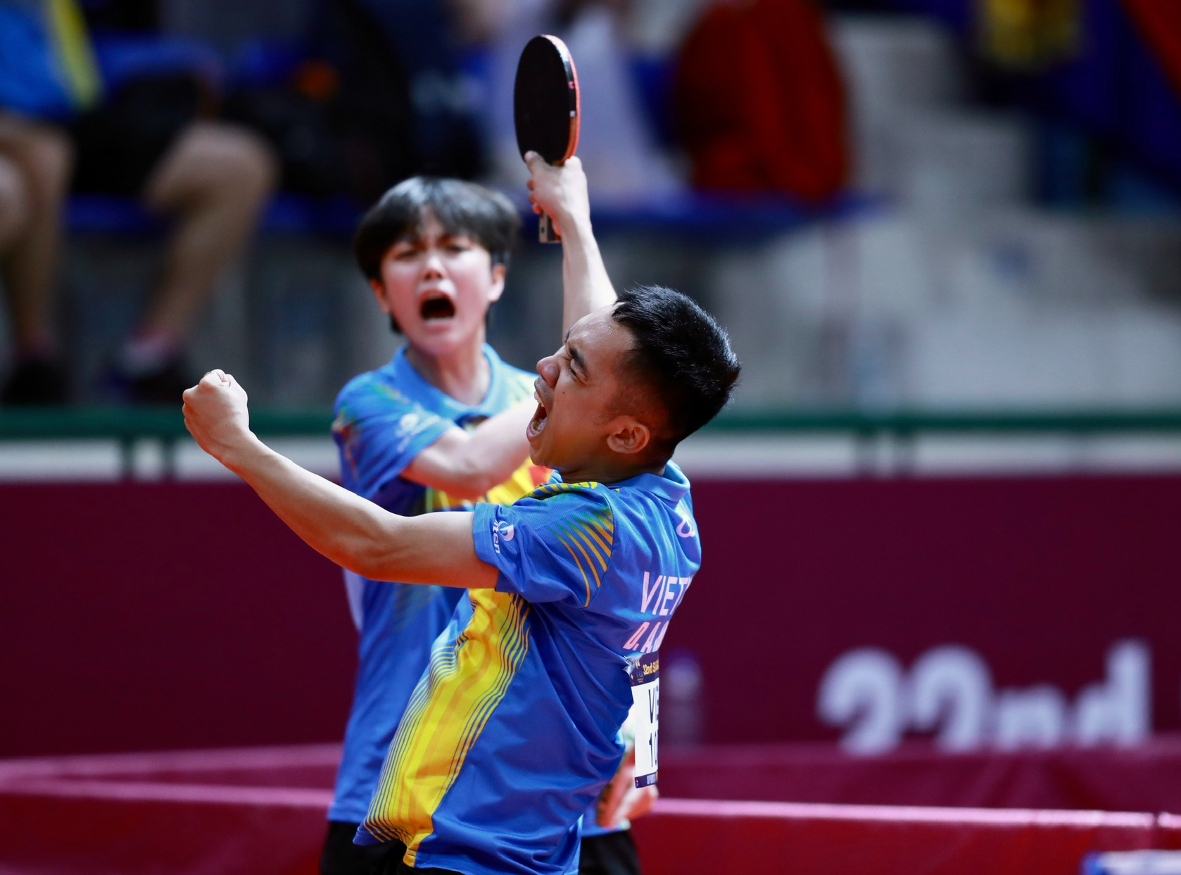 SEA Games 32: Hai nhà vô địch bóng bàn tuổi teen làm nên lịch sử sau 26 năm