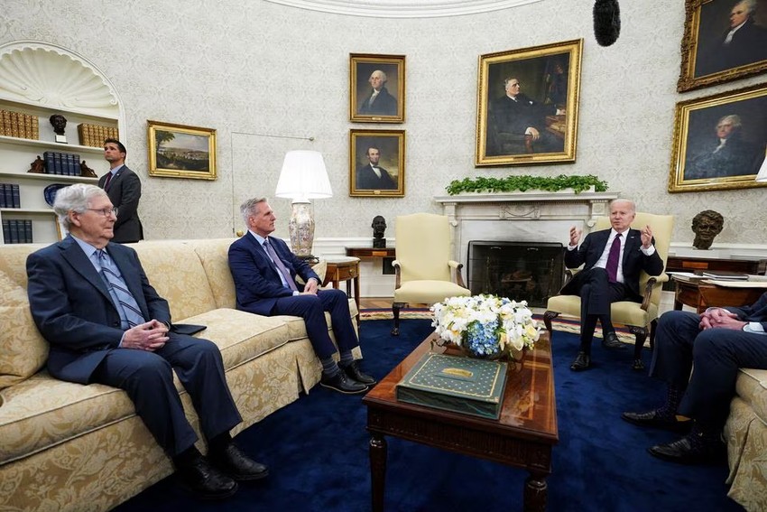 Rời Mỹ, Tổng thống Joe Biden ph&aacute;t biểu chắc nịch về chuyện vỡ nợ - Ảnh 3.