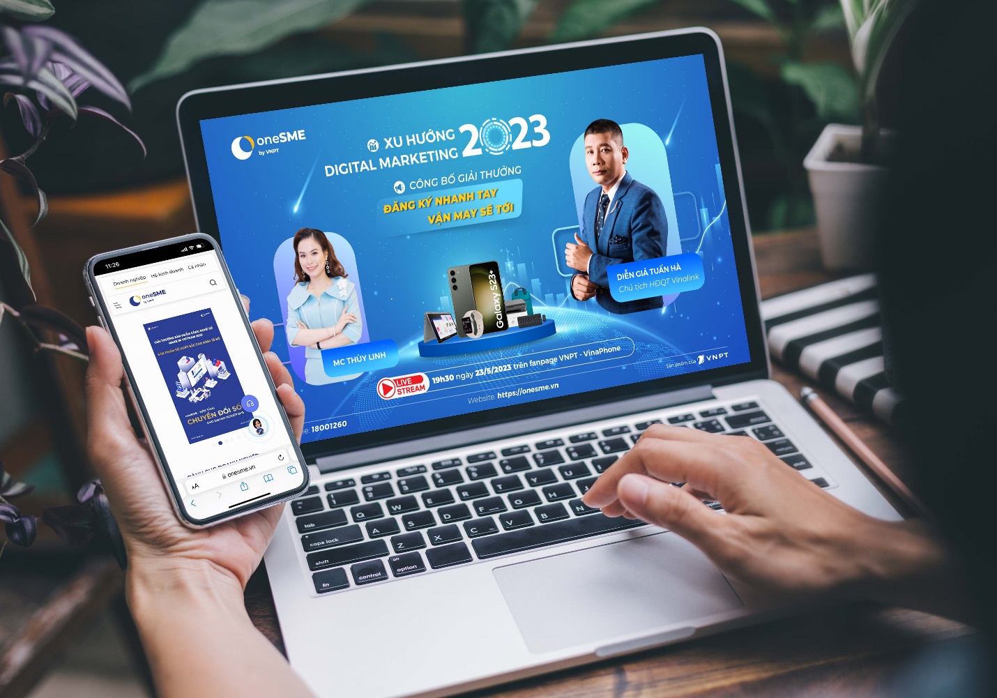 Livestream chia sẻ trực tuyến “Xu hướng Digital Marketing 2023 và tầm quan trọng của chuyển đổi số trong kinh doanh”