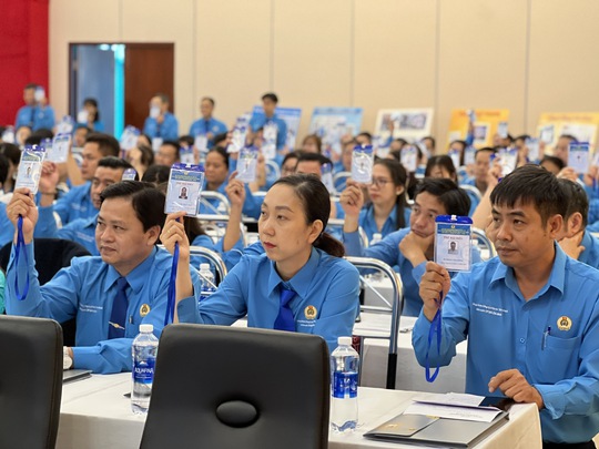 C&ocirc;ng đo&agrave;n HFIC hỗ trợ đo&agrave;n vi&ecirc;n vay CEP hơn 27 tỉ đồng - Ảnh 1.