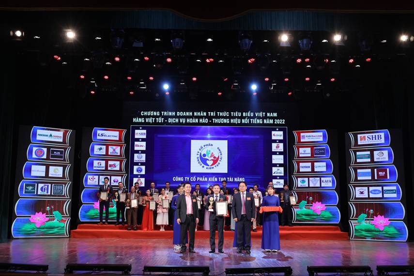 Công ty Cổ phần Kiến Tạo Tài Năng - Top 20 Thương hiệu Vàng Việt Nam năm 2022 - Ảnh 4.