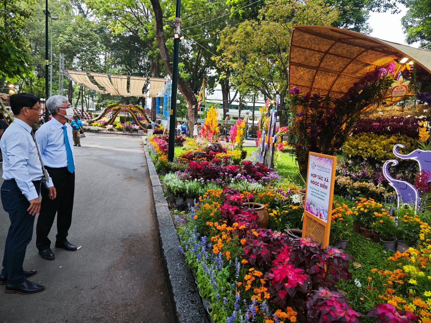 Mãn nhãn tại Festival Hoa lan TP HCM lần II - Ảnh 1.