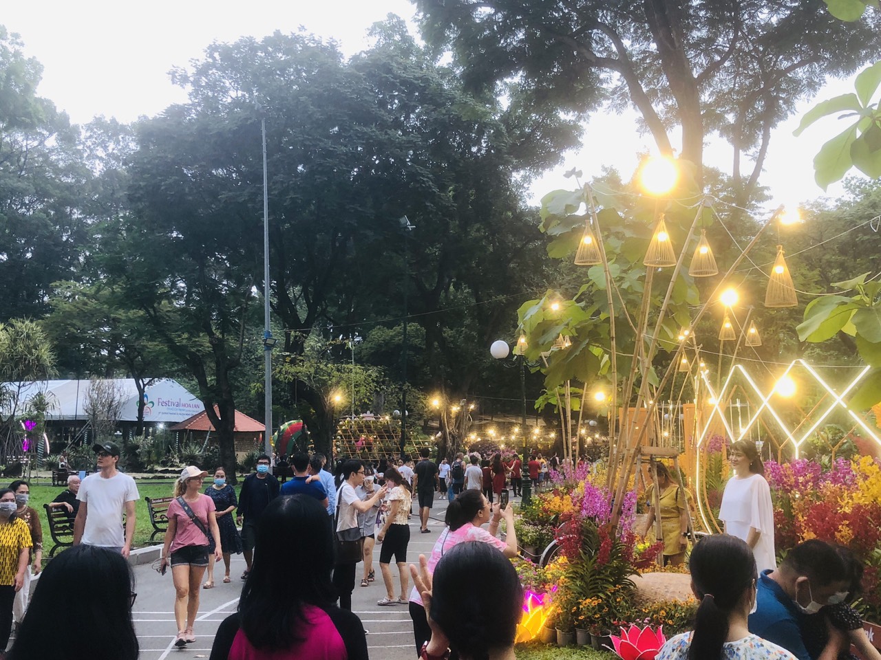 Mãn nhãn tại Festival Hoa lan TP HCM lần II