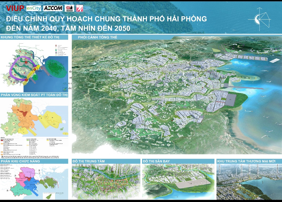 Hải Phòng công bố điều chỉnh quy hoạch chung thành phố