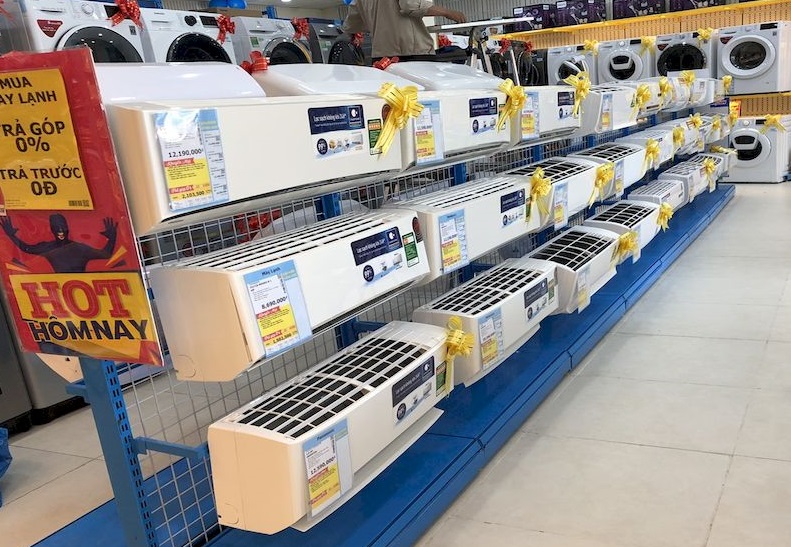 Doanh thu Thế Giới Di Động giảm 23% dù doanh số bán máy lạnh tăng đột biến