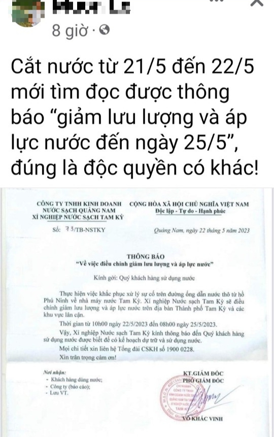 Cấp nước nhỏ giọt giữa m&ugrave;a nắng: Tỉnh Quảng Nam chỉ đạo n&oacute;ng - Ảnh 4.