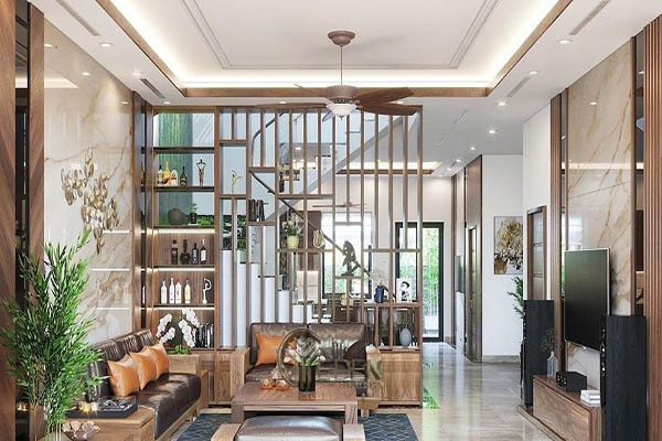 Lợi ích khi sử dụng vách ngăn phòng khách và bếp