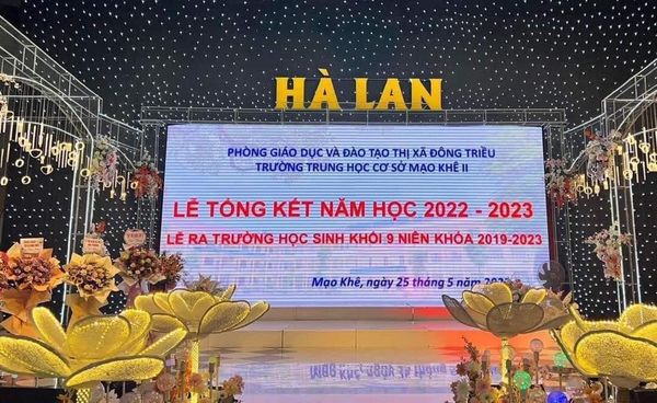 X&ocirc;n xao h&igrave;nh ảnh lễ tổng kết năm học ho&agrave;nh tr&aacute;ng - Ảnh 3.