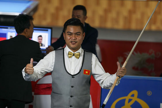 Nhà vô địch SEA Games đọ tài ở World Cup billiards