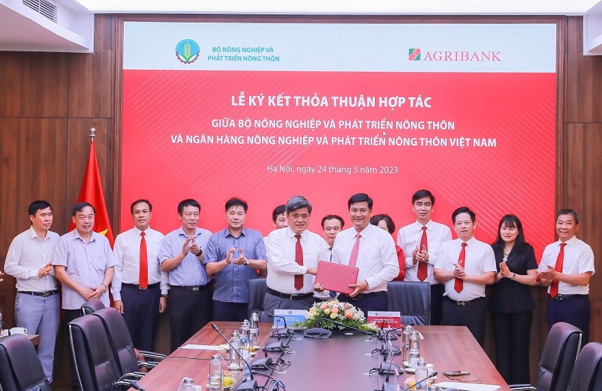 Agribank và Bộ Nông nghiệp và Phát triển Nông thôn ký kết thỏa thuận hợp tác