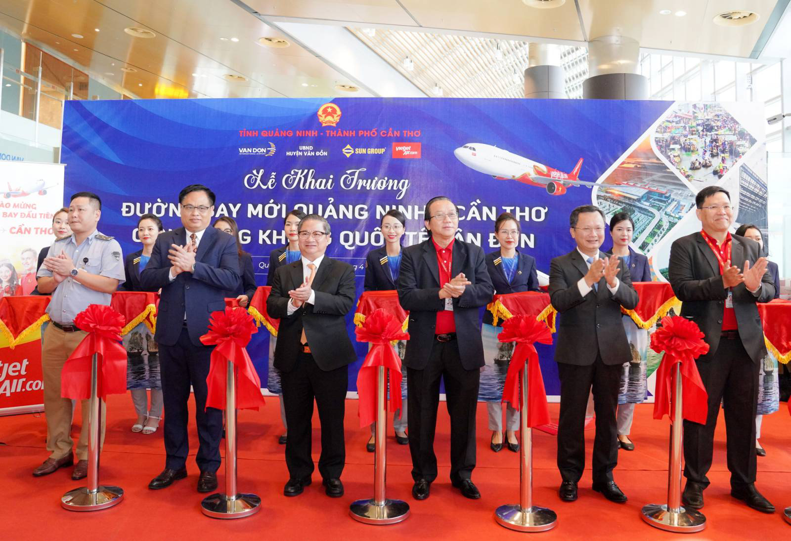 Hỗ trợ tăng lượng hành khách và hàng hóa đường bay Vân Đồn – Cần Thơ