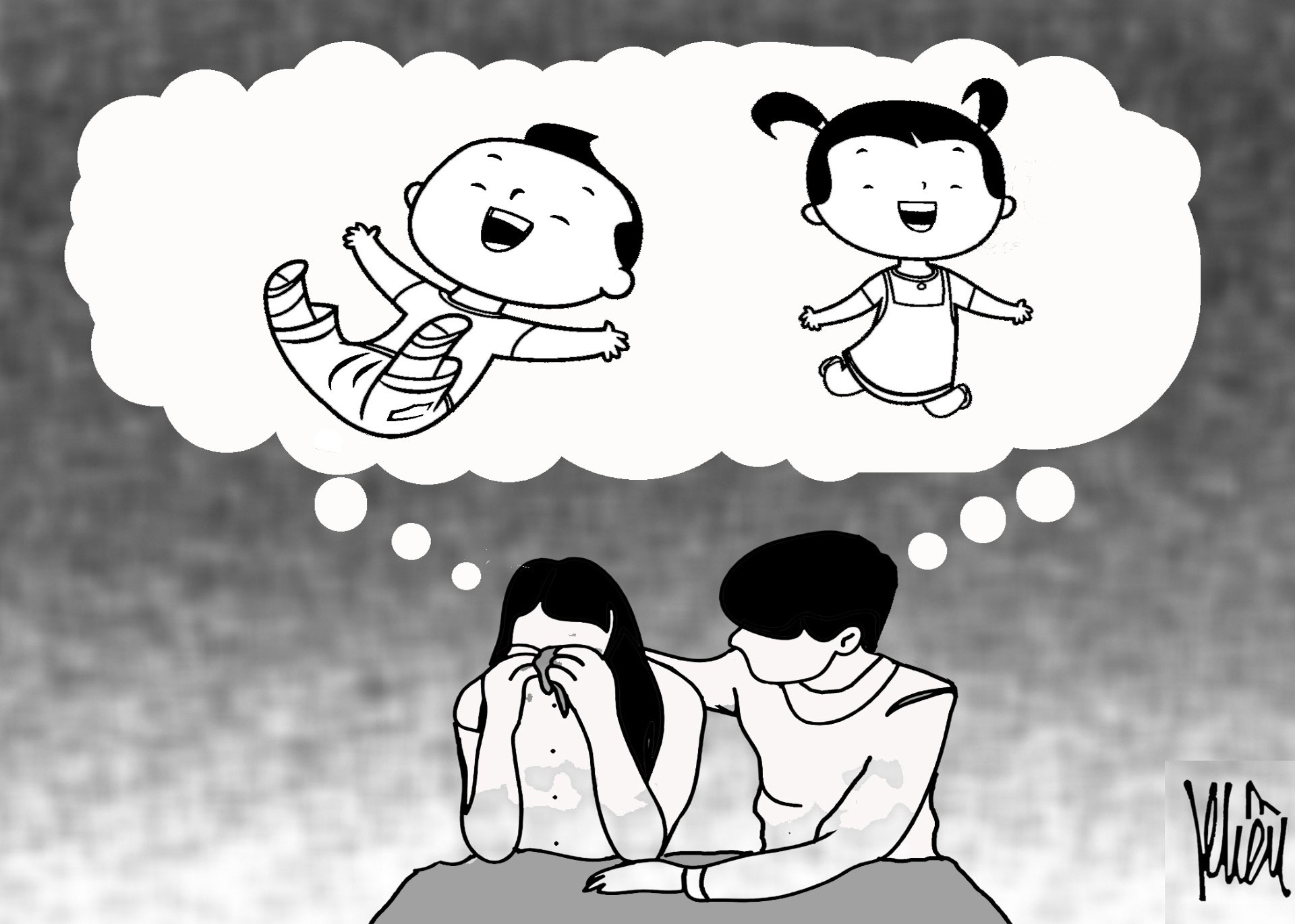 Áp lực chuyện muộn con