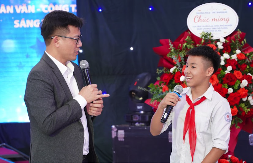 Truyền cảm hứng khởi nghiệp cho học sinh phổ thông
