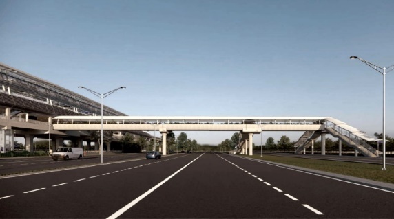 Dự &aacute;n n&agrave;o đang c&oacute; cầu bộ h&agrave;nh nh&agrave; ga Metro kết nối trực tiếp? - Ảnh 1.