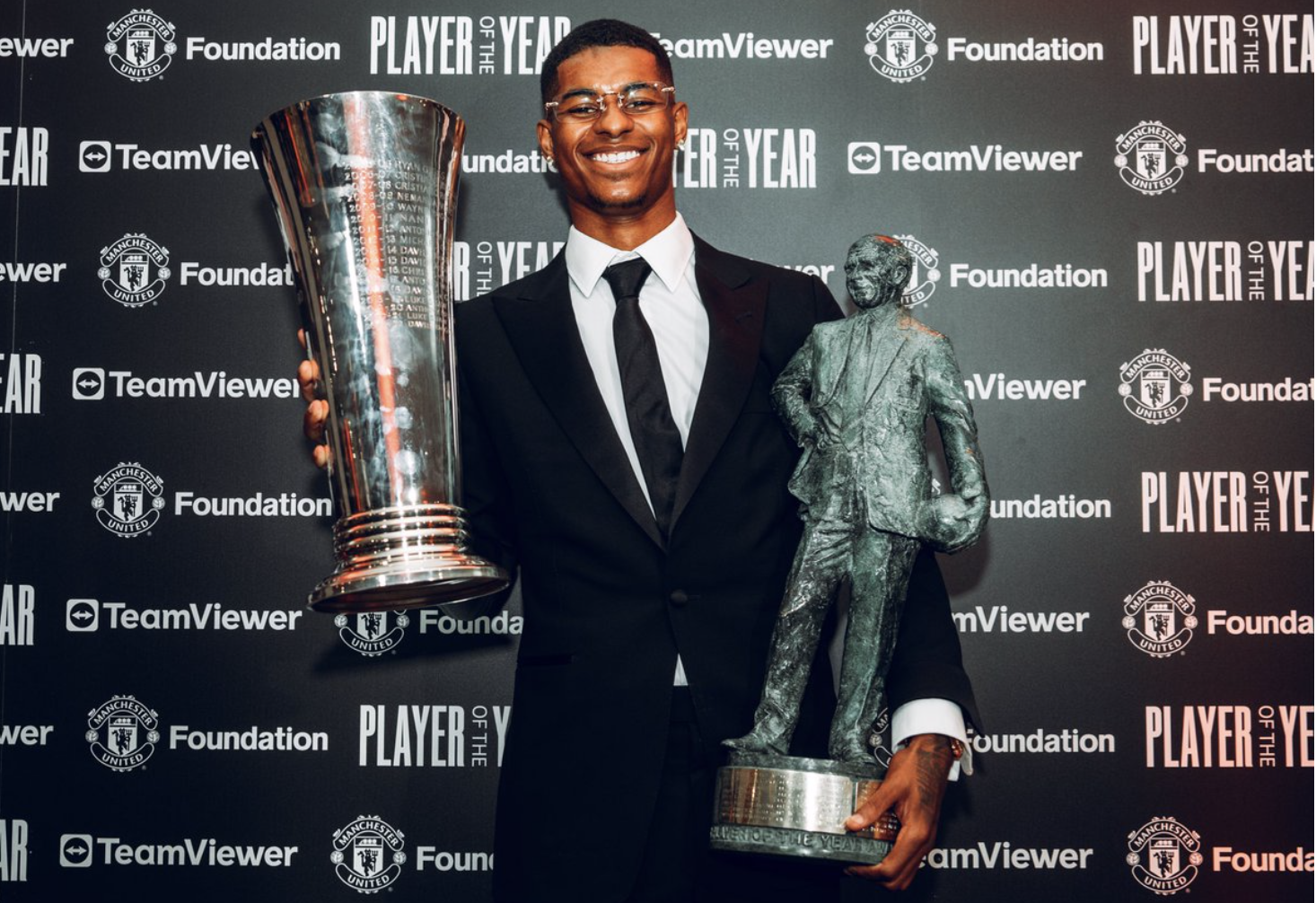Rashford "càn quét" giải thưởng mùa, Man United vinh danh siêu phẩm Antony