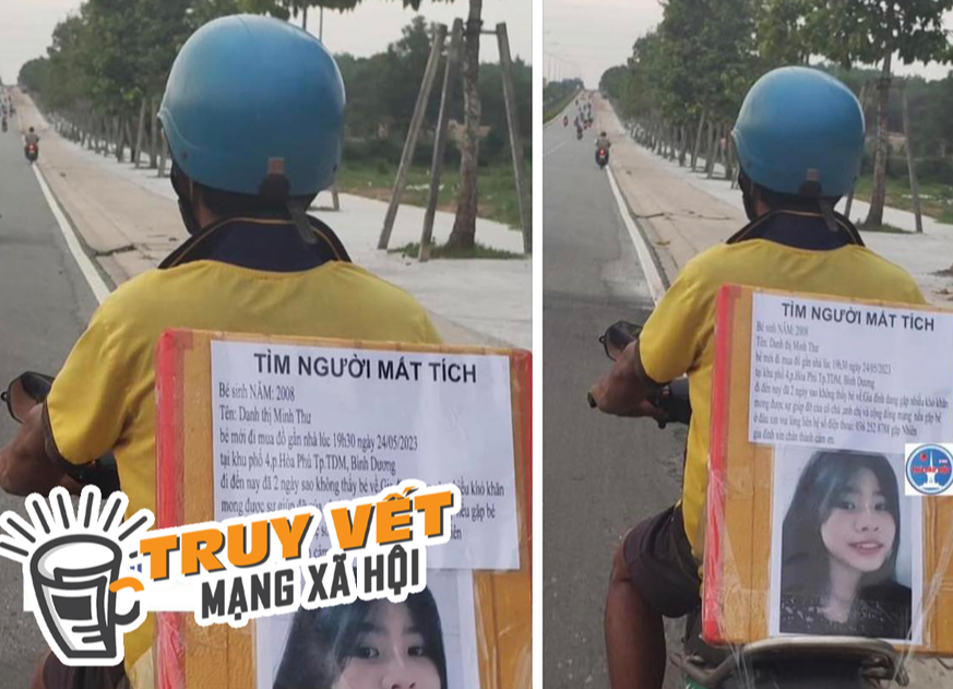 Người cha chạy xe máy khắp nơi tìm con gái