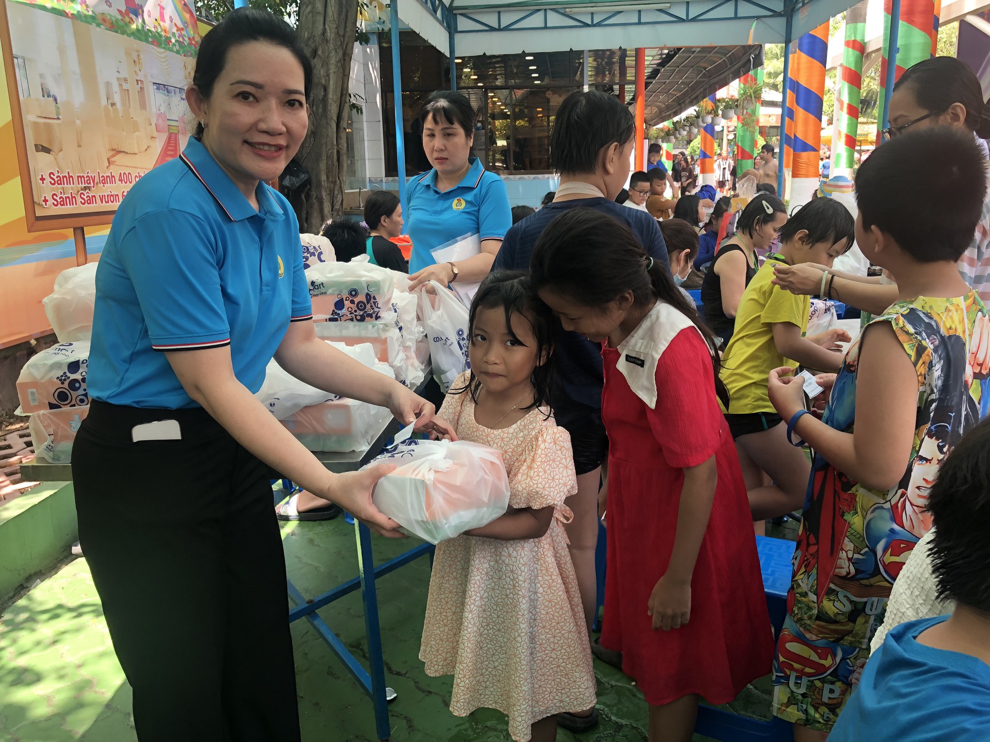 Tạo sân chơi hè cho con CNVC-LĐ