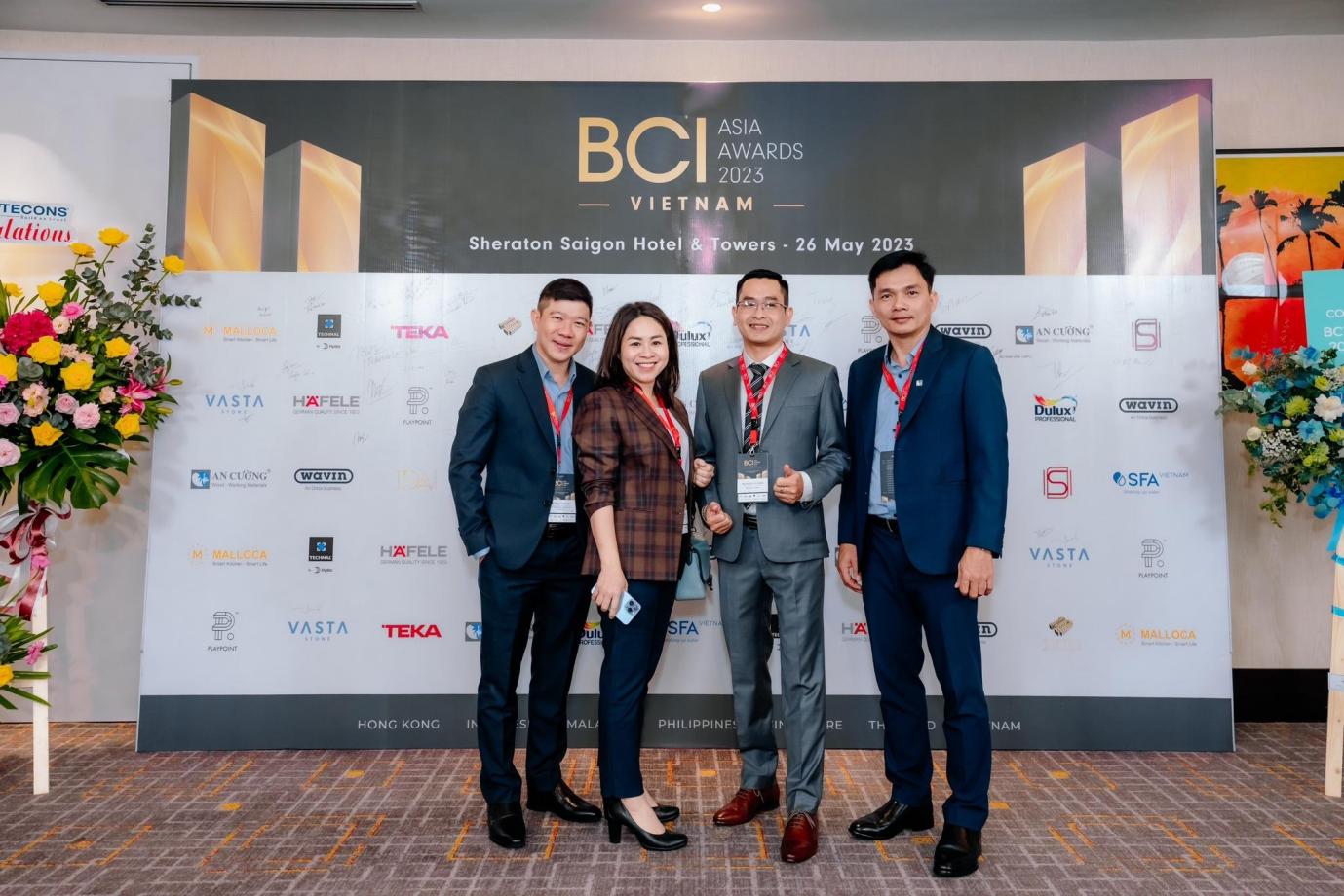 Suit Mon Amie "phủ sóng" tại sự kiện BCI Asia Awards 2023 Việt Nam