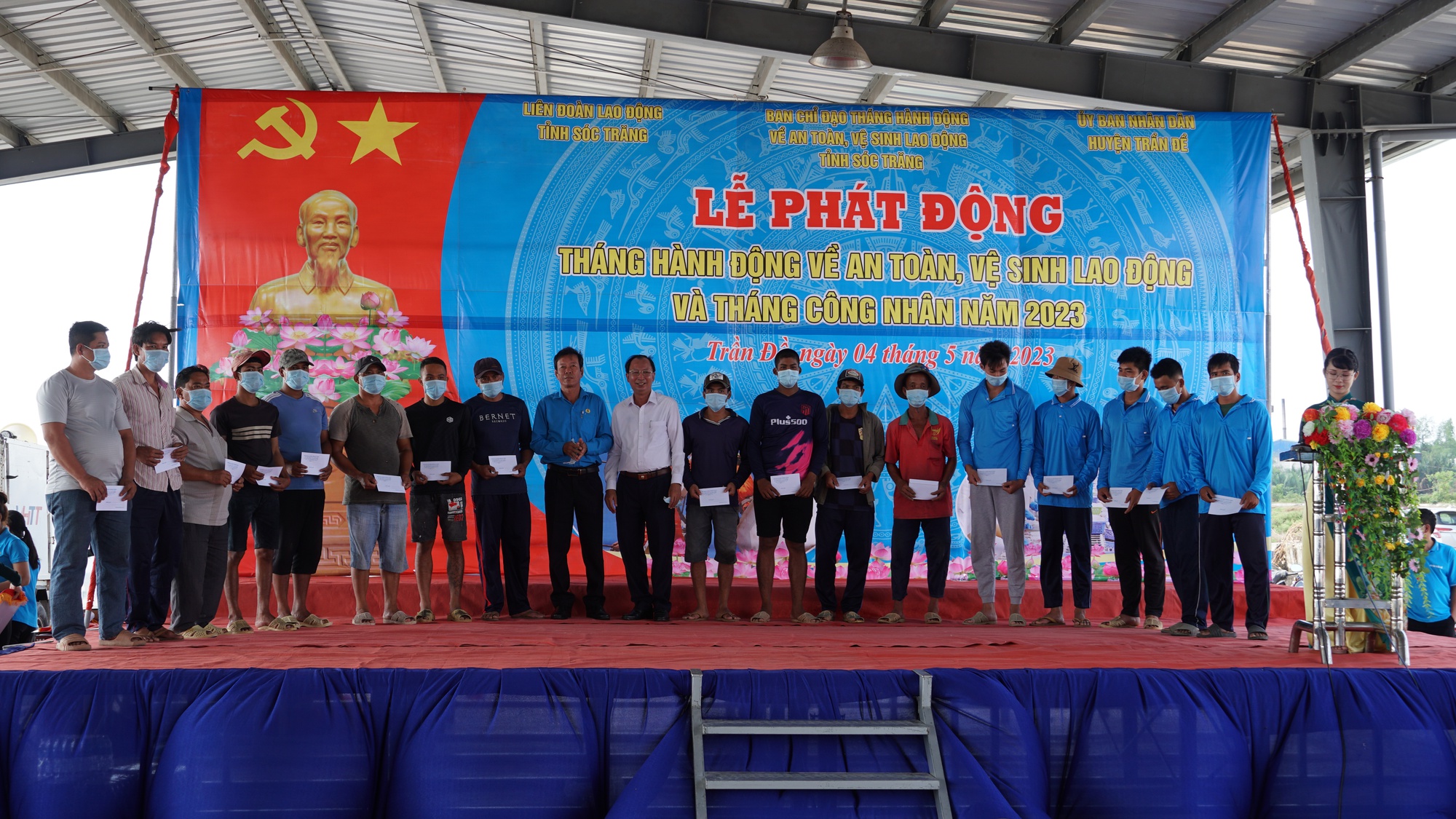 Sự kiện lớn nhất năm 2023 của c&ocirc;ng nh&acirc;n tỉnh S&oacute;c Trăng  - Ảnh 5.