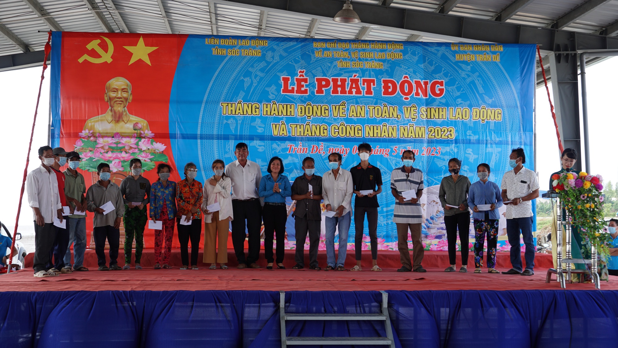 Sự kiện lớn nhất năm 2023 của c&ocirc;ng nh&acirc;n tỉnh S&oacute;c Trăng  - Ảnh 6.