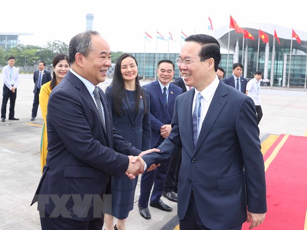 Chủ tịch nước V&otilde; Văn Thưởng l&ecirc;n đường dự Lễ đăng quang của Nh&agrave; vua Anh Charles III - Ảnh 2.