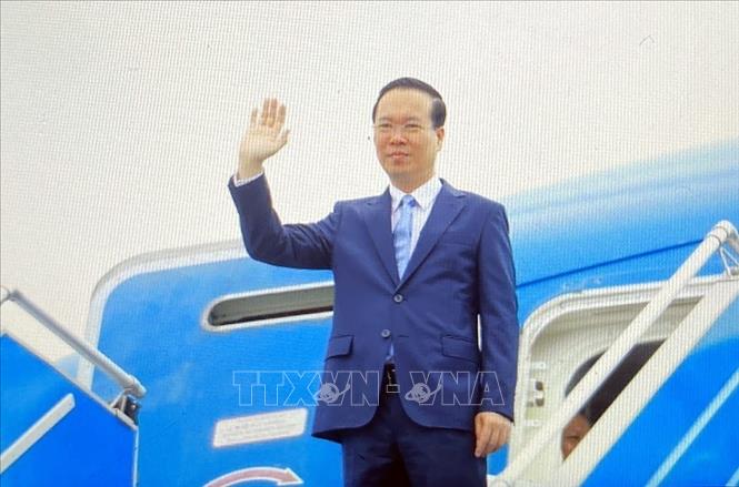 Chủ tịch nước V&otilde; Văn Thưởng l&ecirc;n đường dự Lễ đăng quang của Nh&agrave; vua Anh Charles III - Ảnh 1.