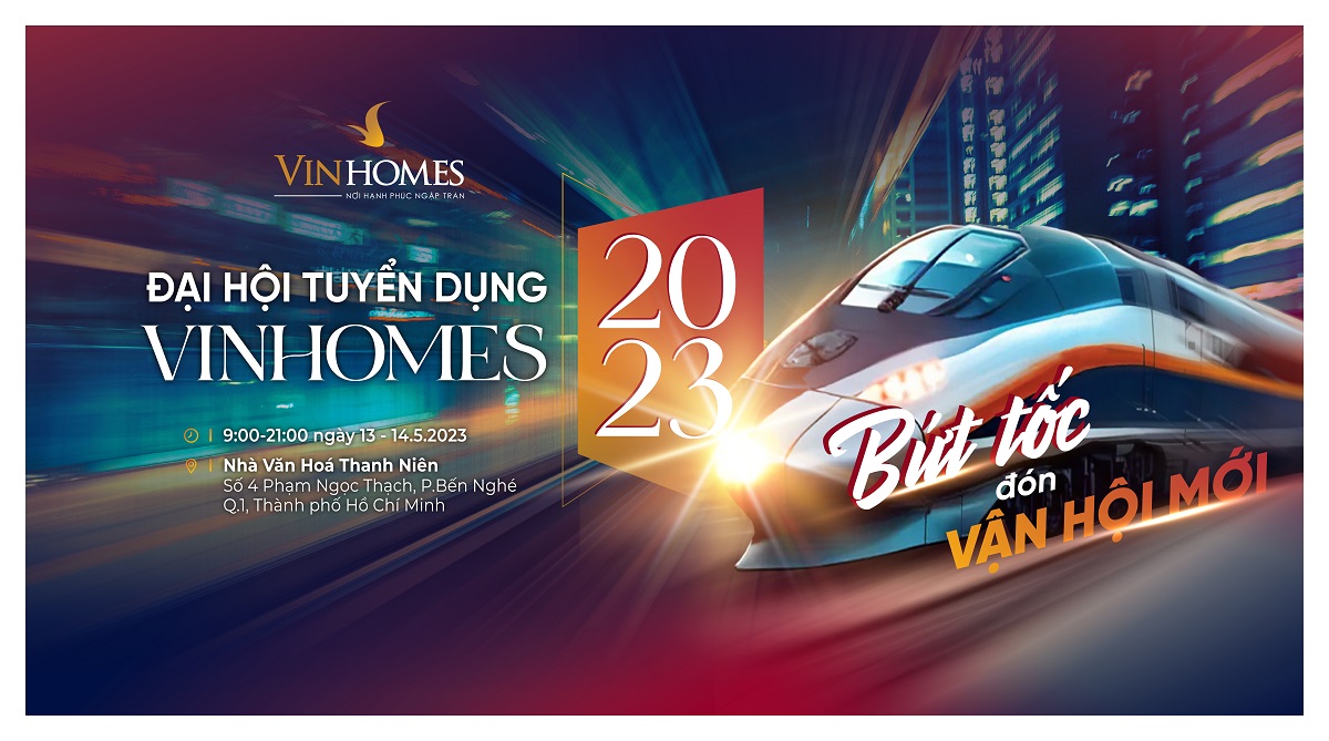 Đại hội tuyển dụng Vinhomes 2023: Hàng chục ngàn cơ hội việc làm trong lĩnh vực BĐS - Ảnh 1.