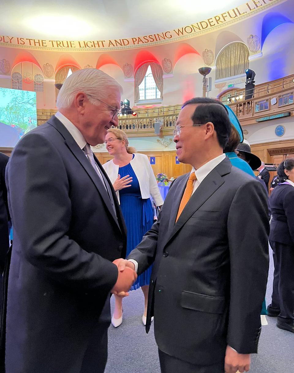 Chủ tịch nước V&otilde; Văn Thưởng gặp Nh&agrave; vua Anh Charles Đệ tam - Ảnh 6.